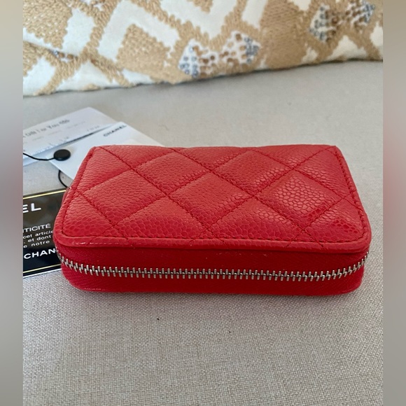 Chanel Incognito CC Zip Coin Purse Quilted Caviar - Picture 3 of 9